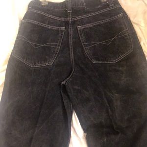 Anchor Blue Beyond Baggy Black Jeans